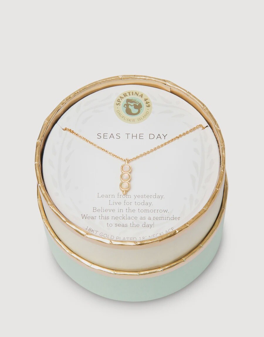 Sea La Vie Necklace Seas the Day/Triple Opalescent