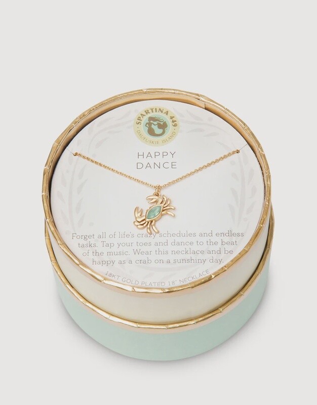 Sea La Vie Necklace Happy Dance/Crab