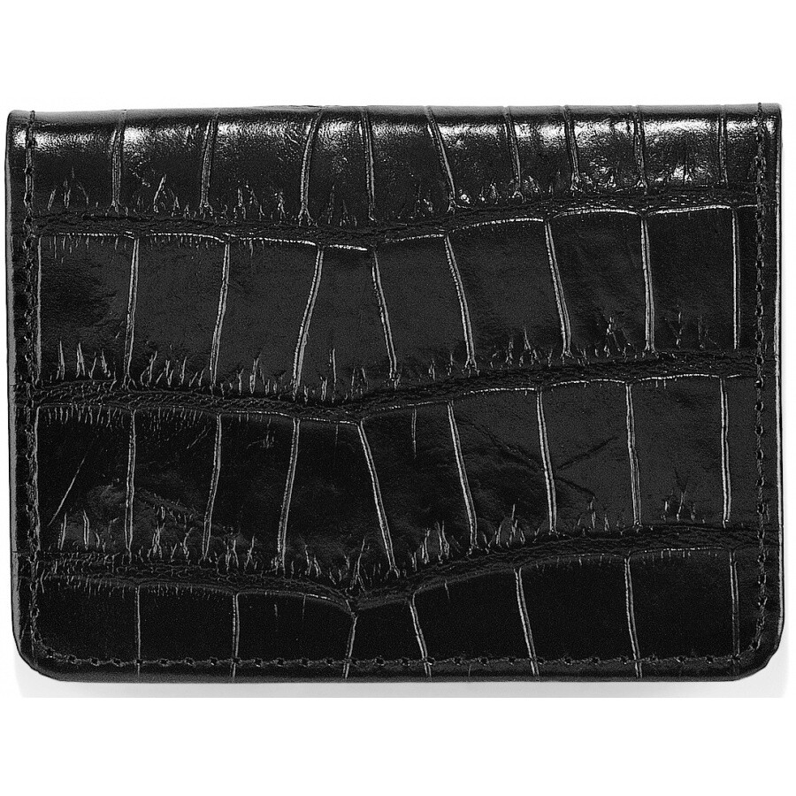 Black Rockefeller Flip Wallet