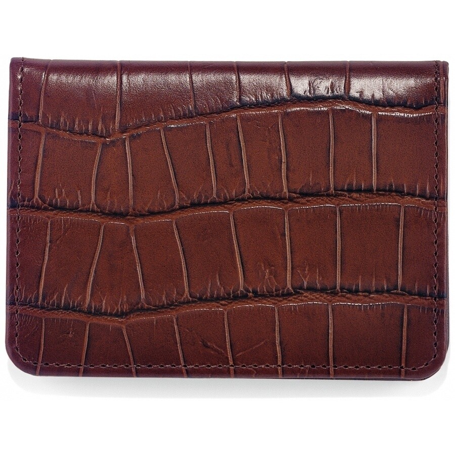 Brown Rockefeller Flip Wallet
