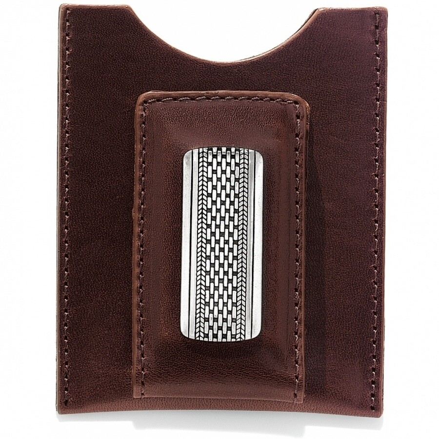 Salina Money Clip - Brown