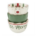 Farm Christmas Dip Cup Sets, Description: Reindeer