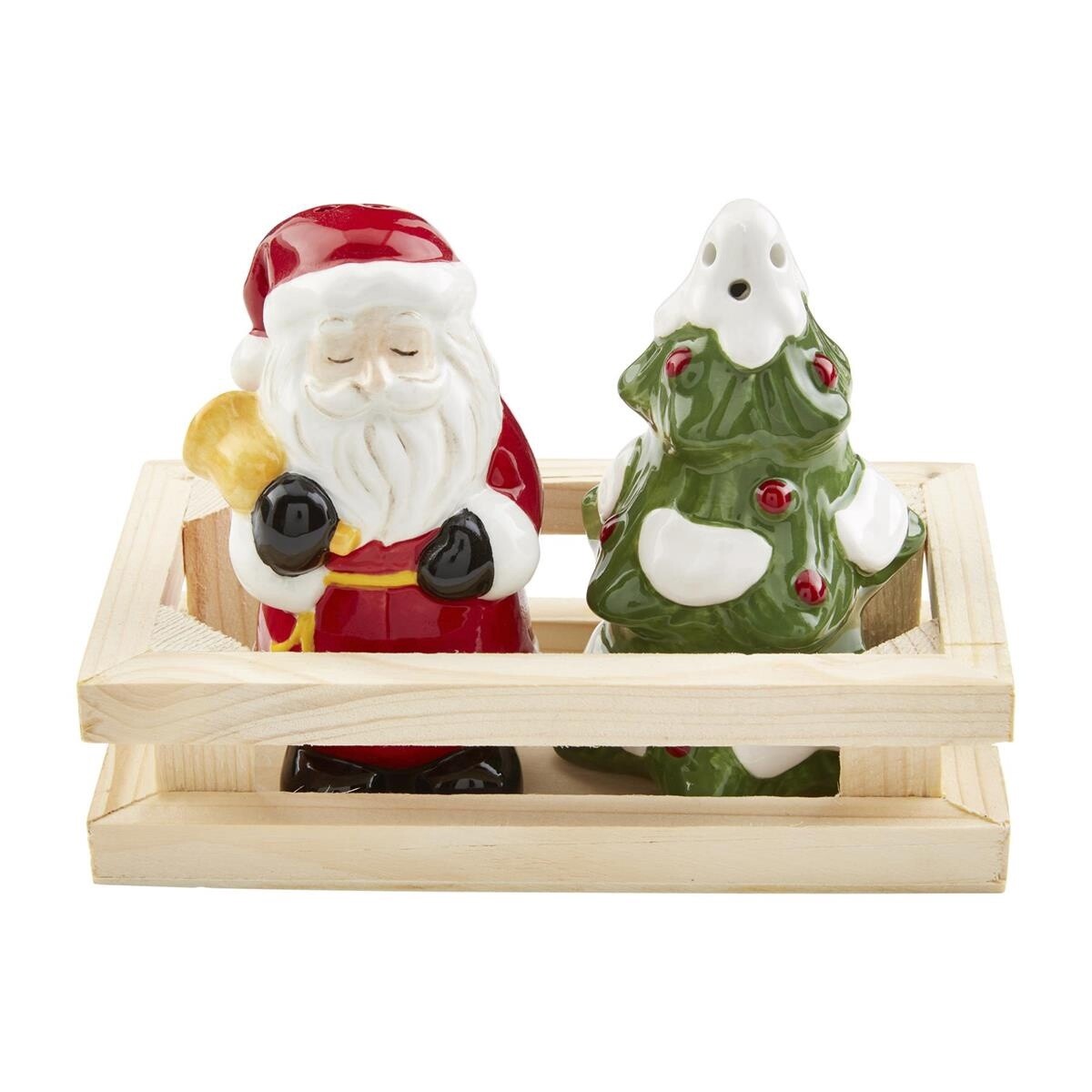 Santa &amp; Tree Salt &amp; Pepper Set