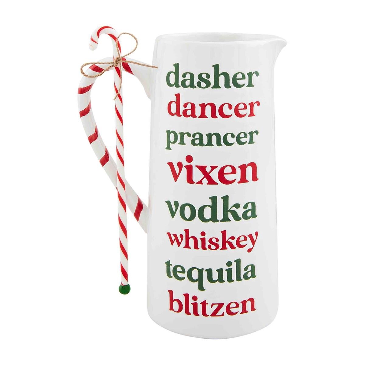 Christmas Cocktail Pitcher Set