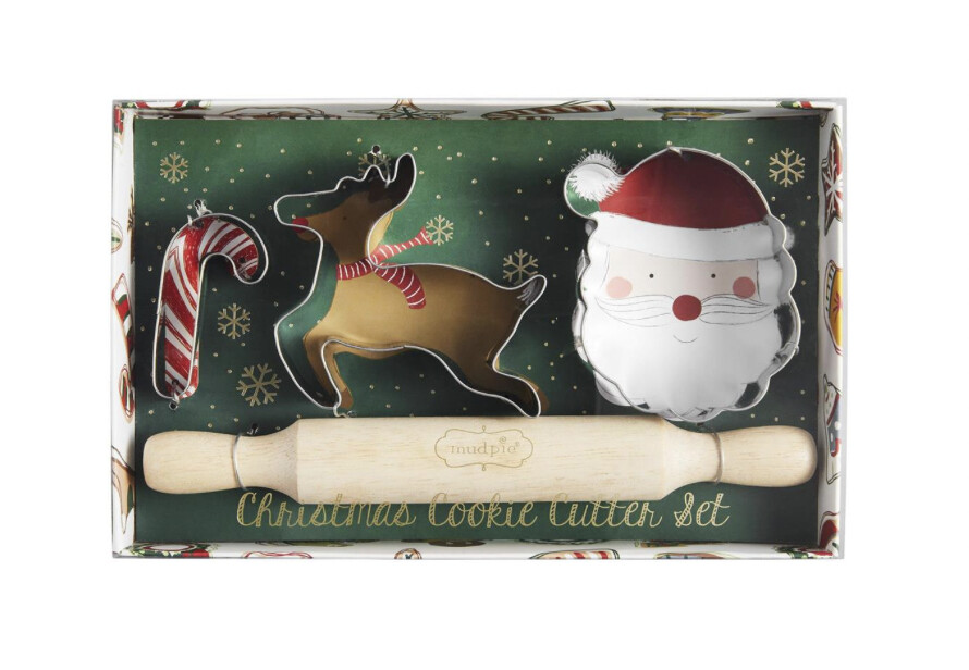 Christmas Cookie Cutter Set, Colour: Green