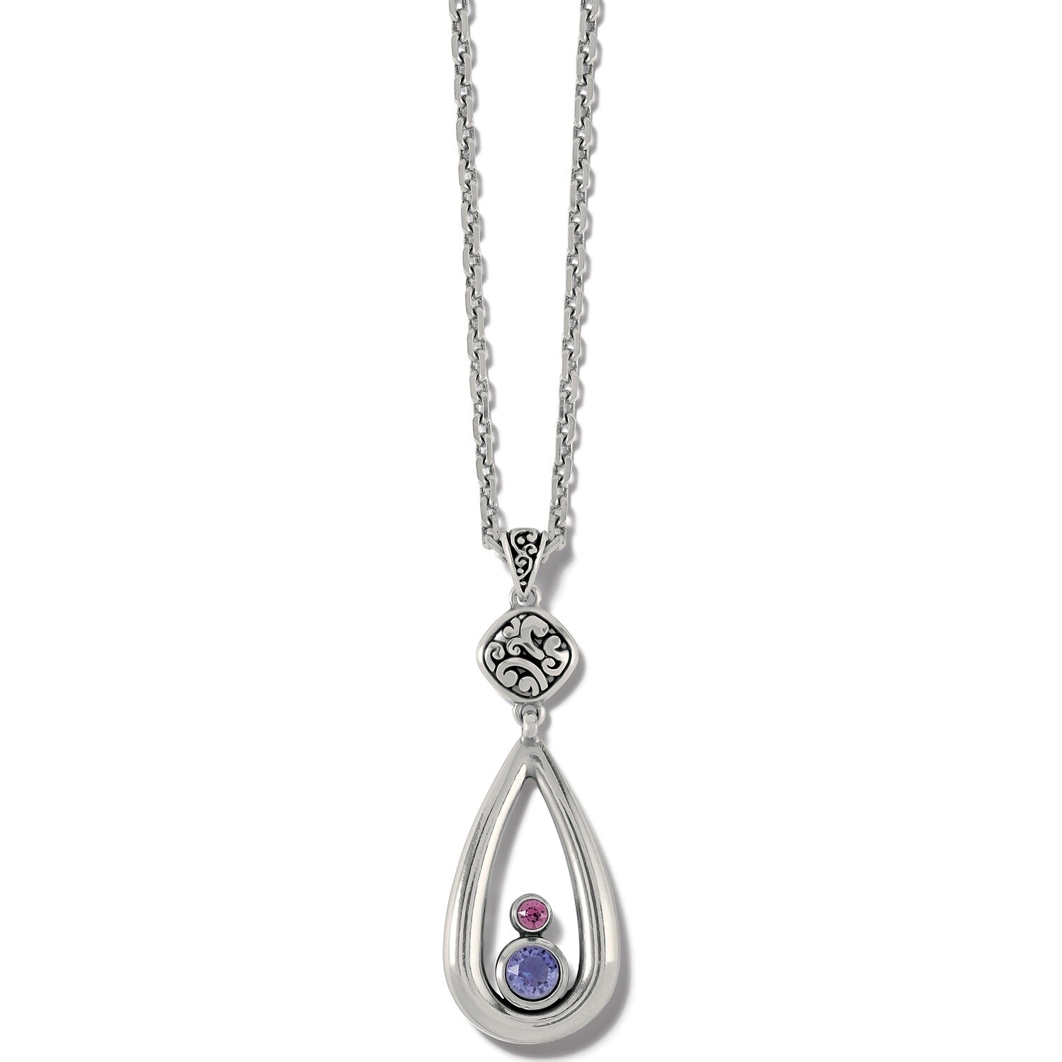 Elora Gems Teardrop Necklace