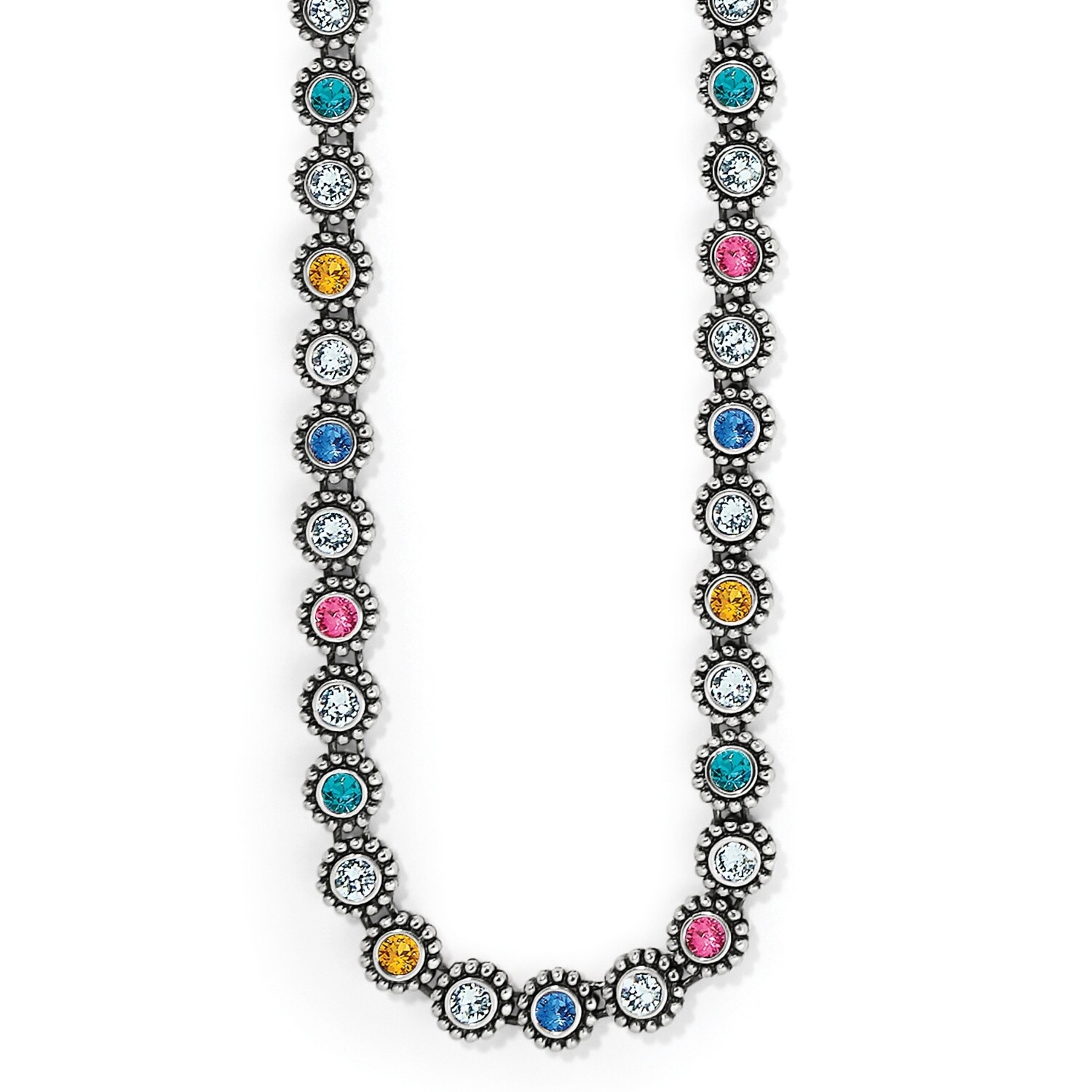 Twinkle Link Necklace Multicolor