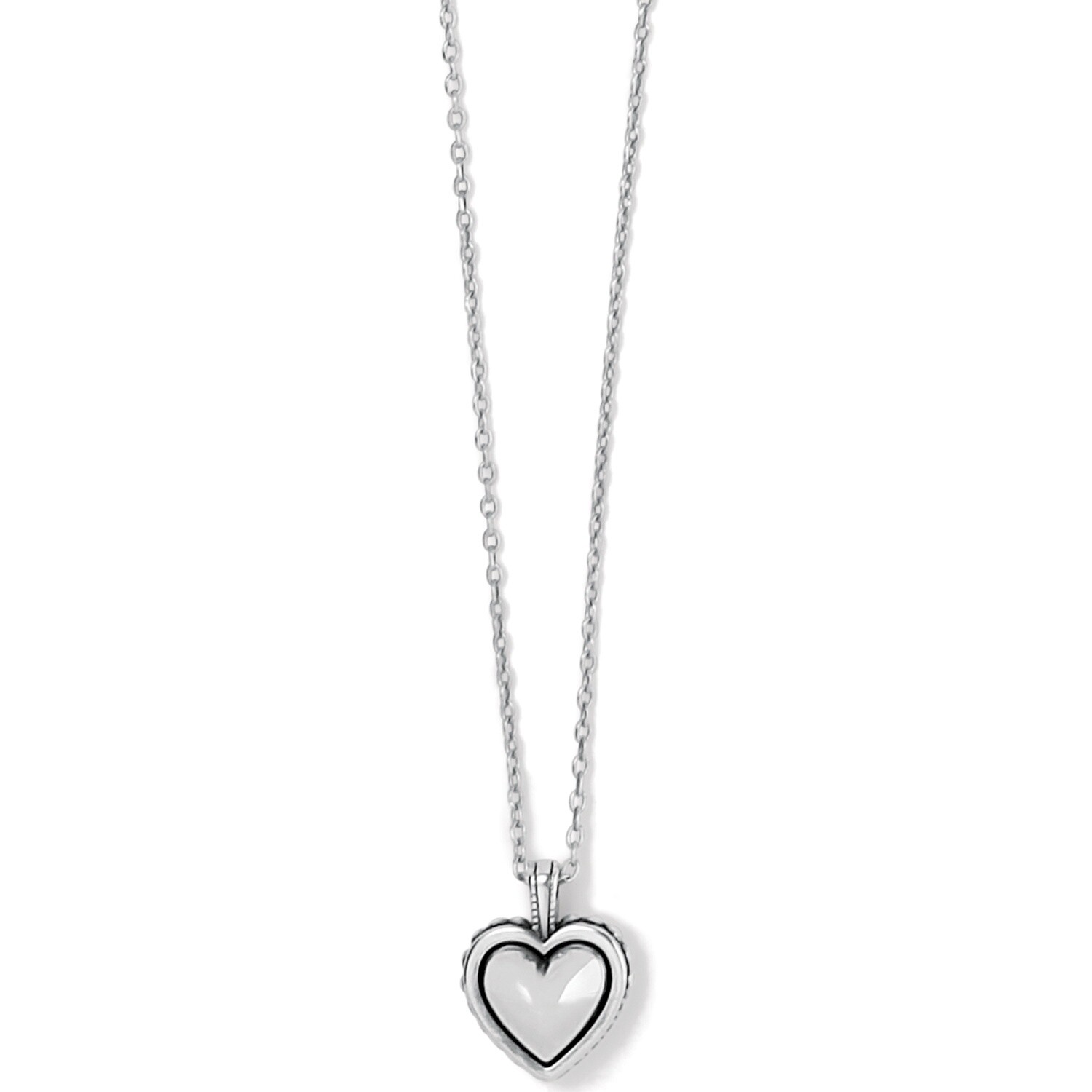 Pretty Tough Bold Heart Petite Heart Necklace