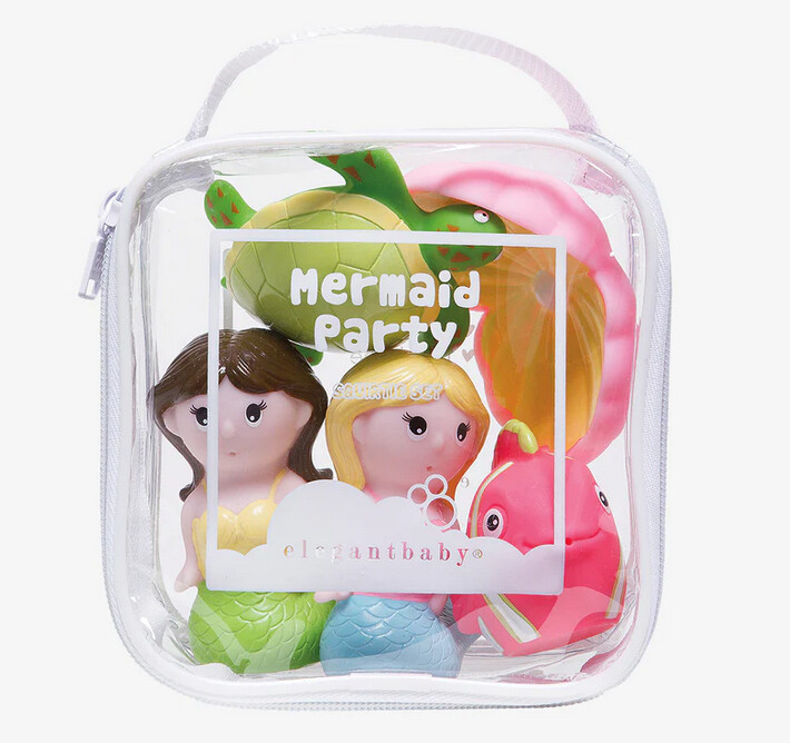 Mermaid Party Squirtie Baby Bath Toys