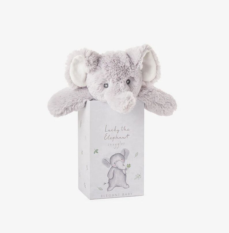 Lucky the Elephant Snuggler Boxed