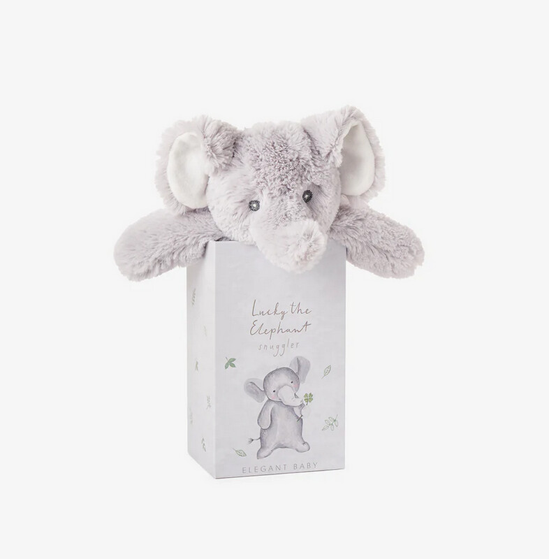 Lucky the Elephant Snuggler Boxed