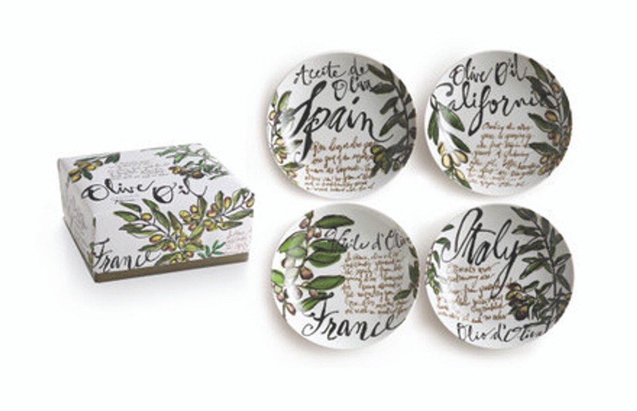 Olive Oil Pasta Bowls Set of 4