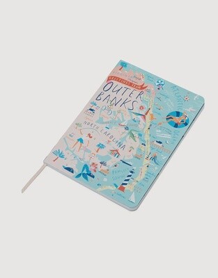 Outer Banks Ruled Notebook