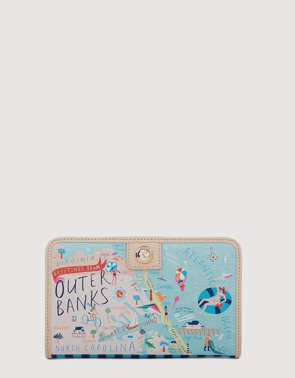 Outer Banks Snap Wallet