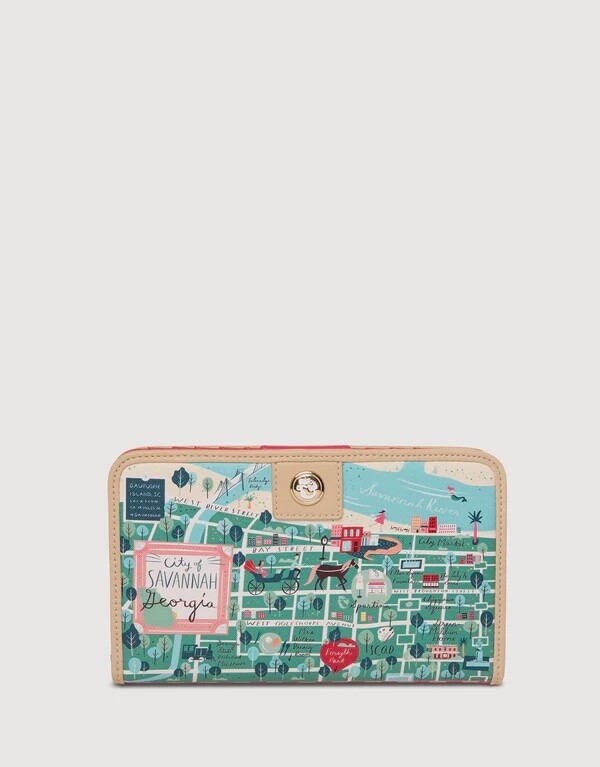 Historic Savannah Snap Wallet