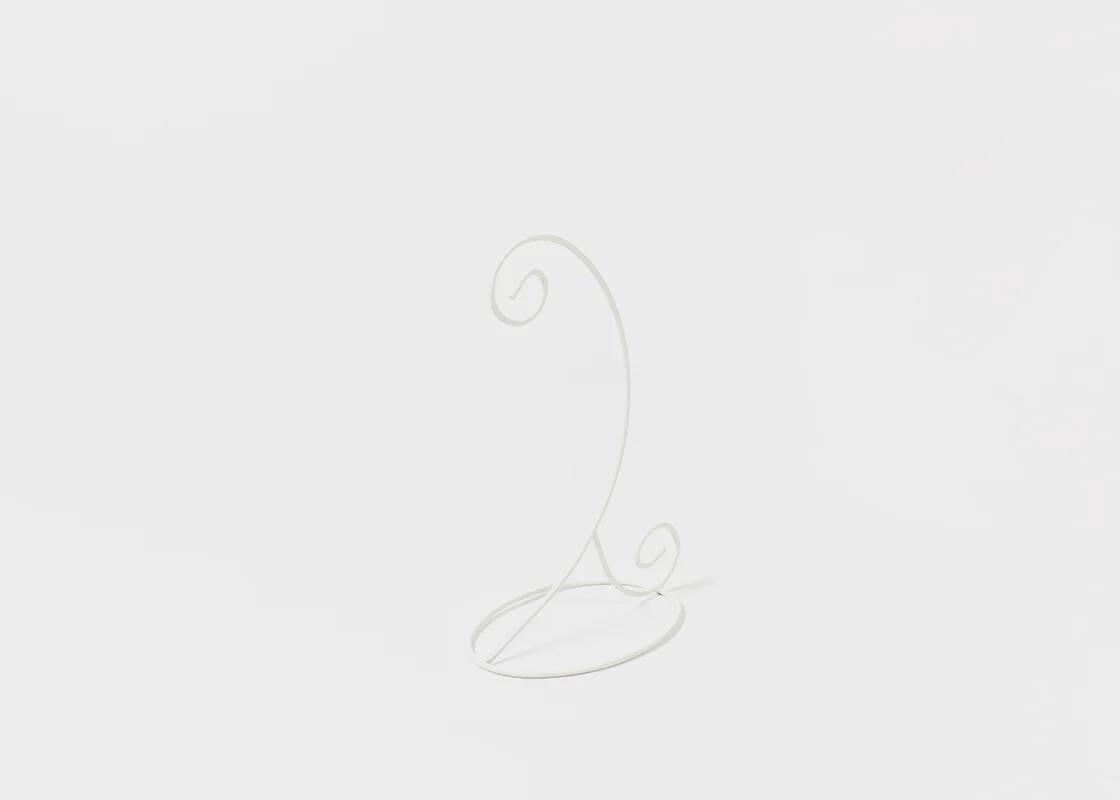 White Ornament Stand