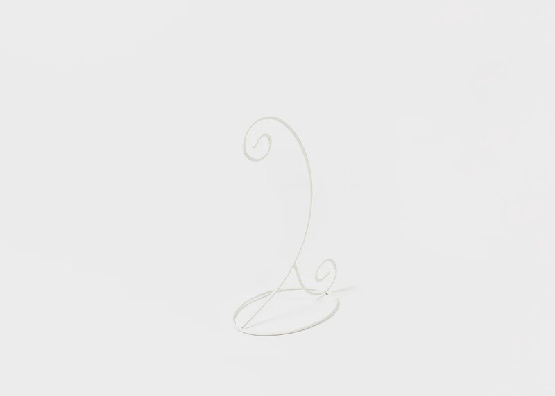 White Ornament Stand