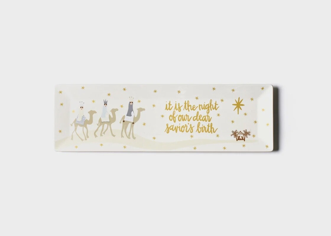 O Holy Night Tray, Fair Skin