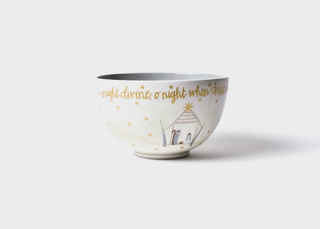 O Holy Night Footed Bowl