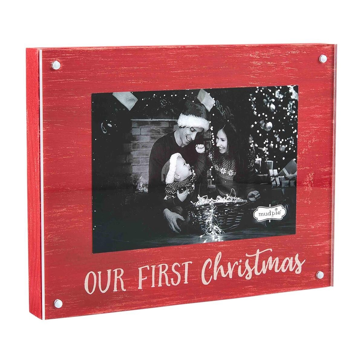 Our First Christmas Magnetic Frame