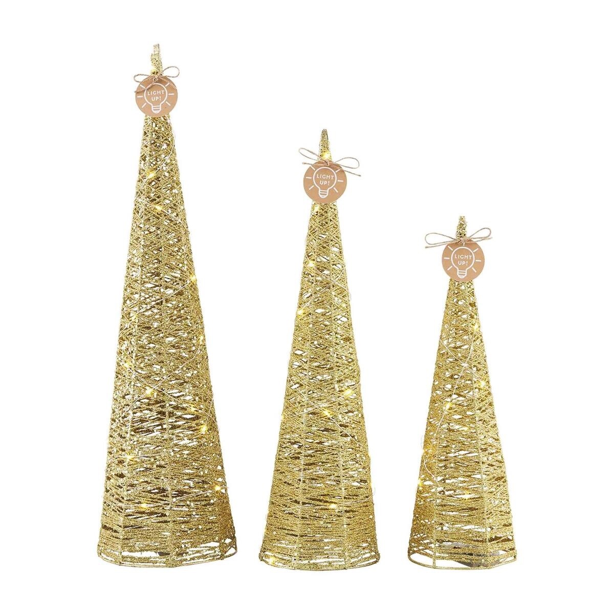 Light-Up Glitter Tree