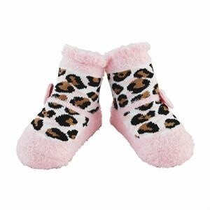 LEOPARD AND PINK SOCKS