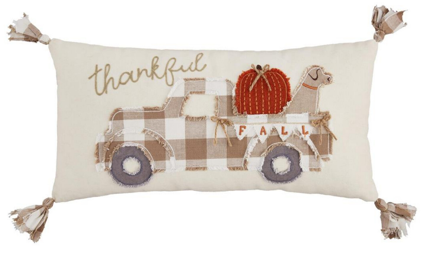 Fall Truck Pillow
