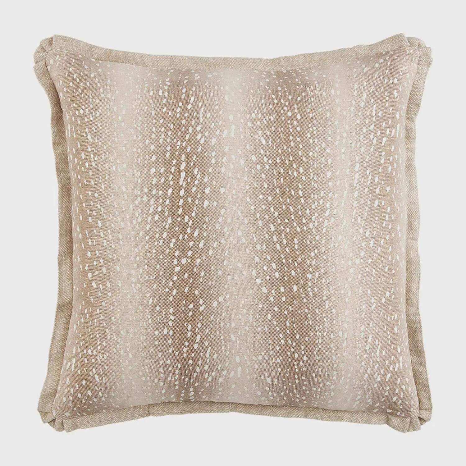 Animal Print Throw Pillow, Description: Fawn