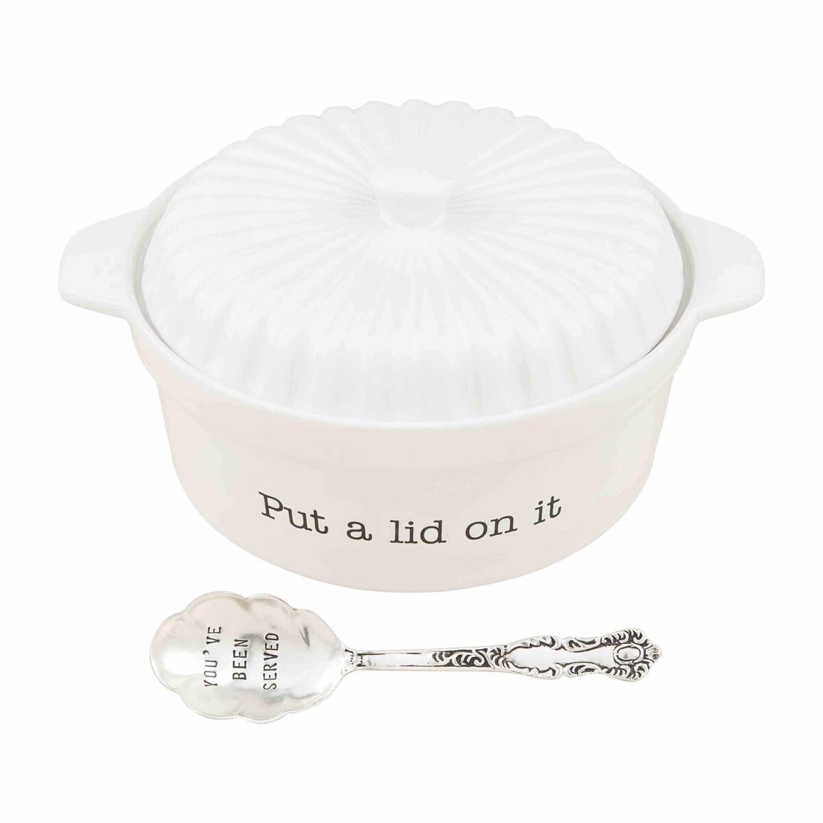 Lid on It Dish