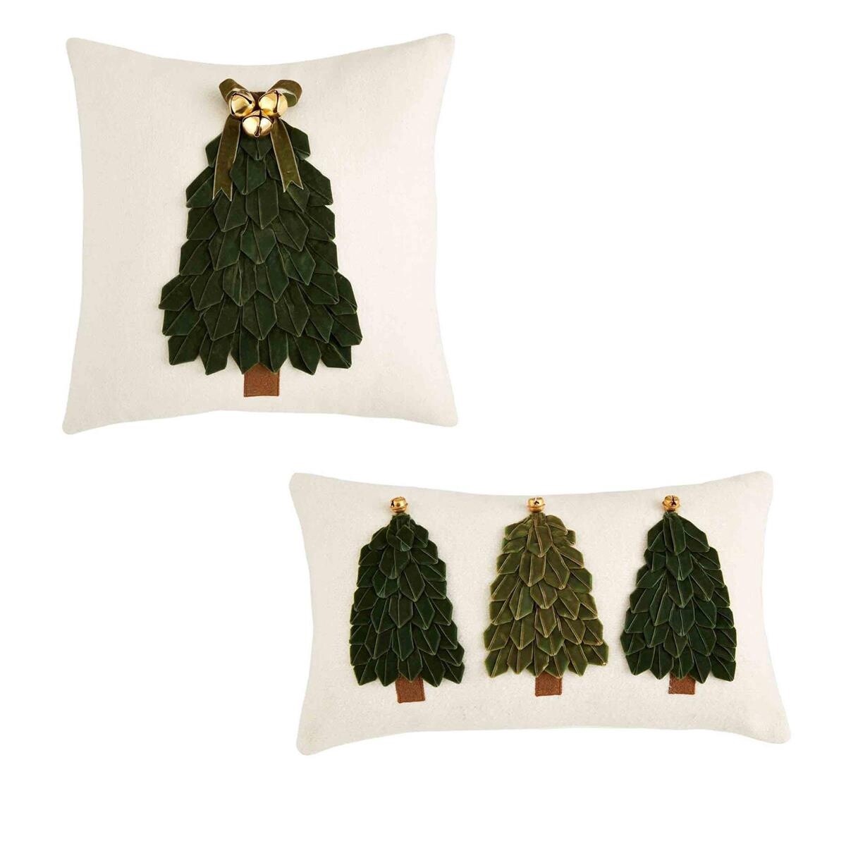 Velvet Ribbon Tree Pillow