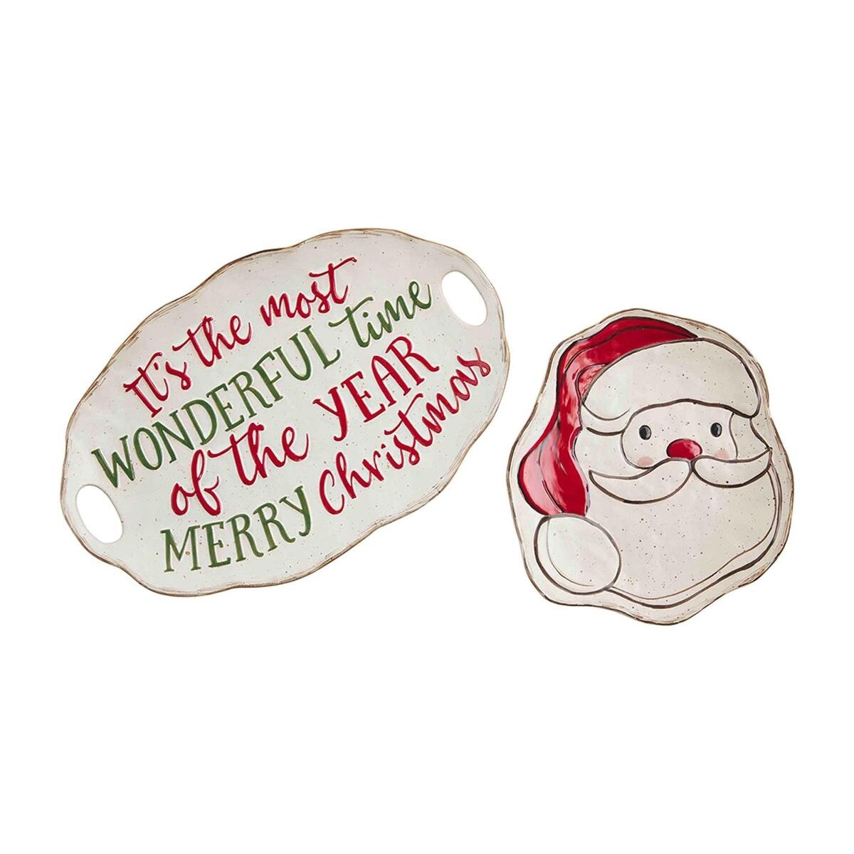 Christmas Farm Platter Set