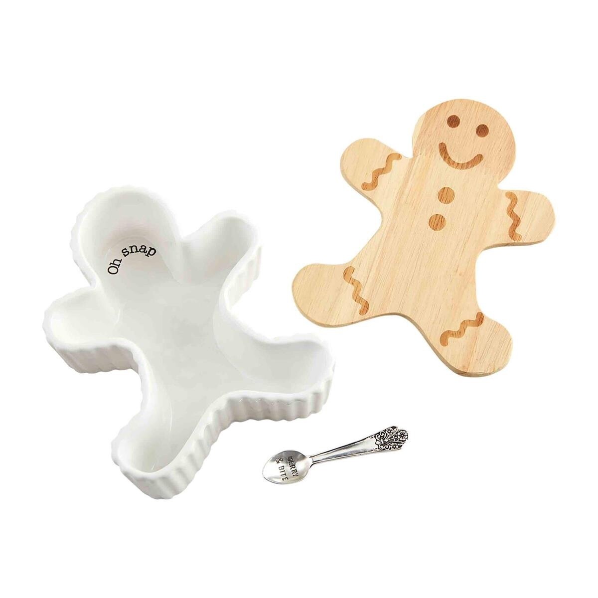 Christmas Candy Dish Sets, Description: Gingerbread