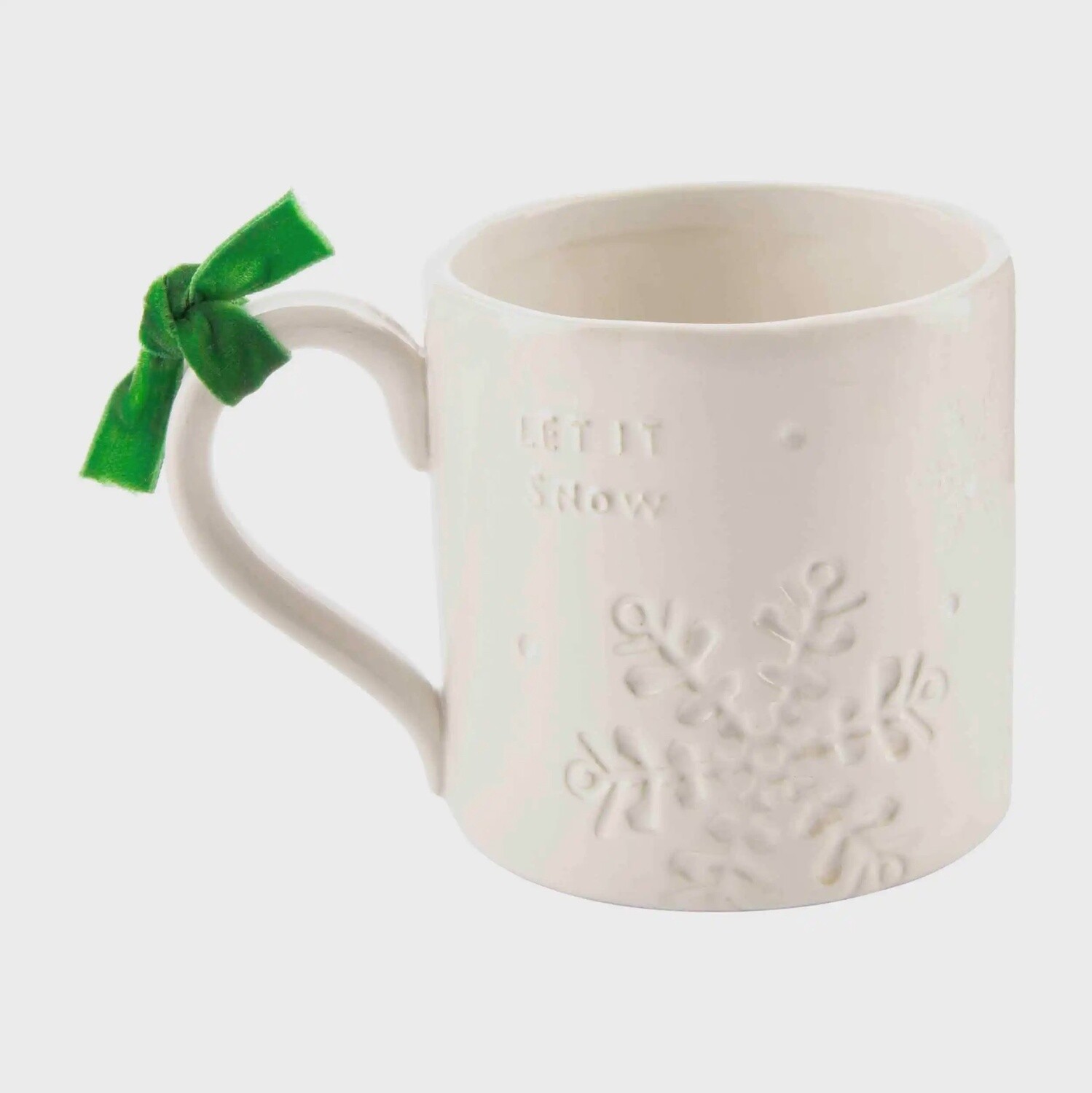 Christmas White Mug, Description: Let it Snow