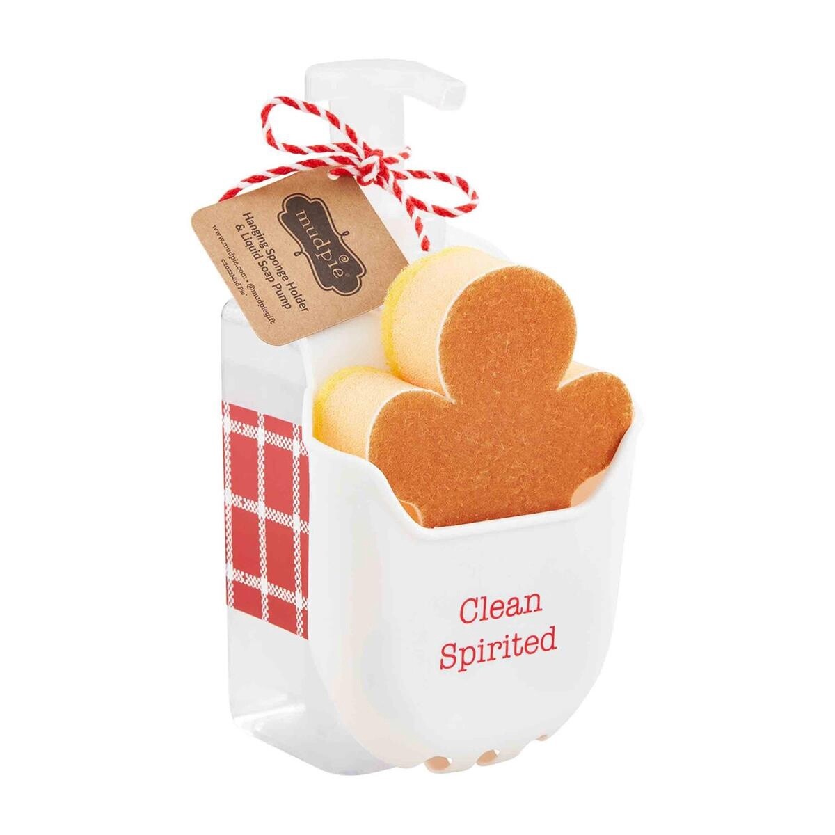 Christmas Soap and Sponge Caddy, Description: Gingerbread