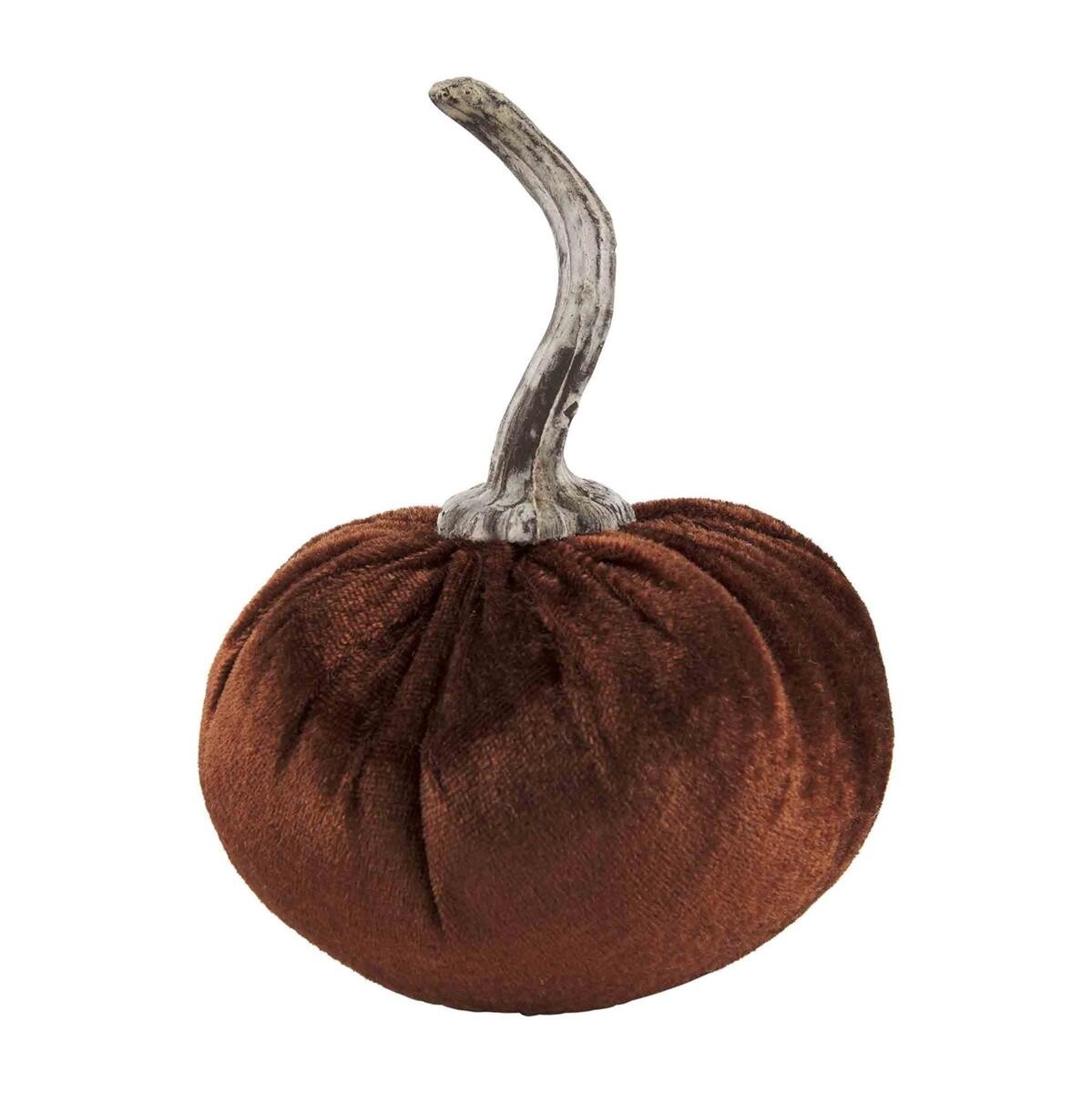 Velvet Pumpkin Filler, Colour: Brown