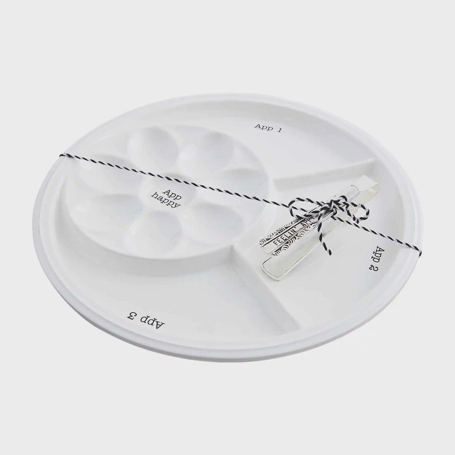 Appetizer and Egg Platter Set