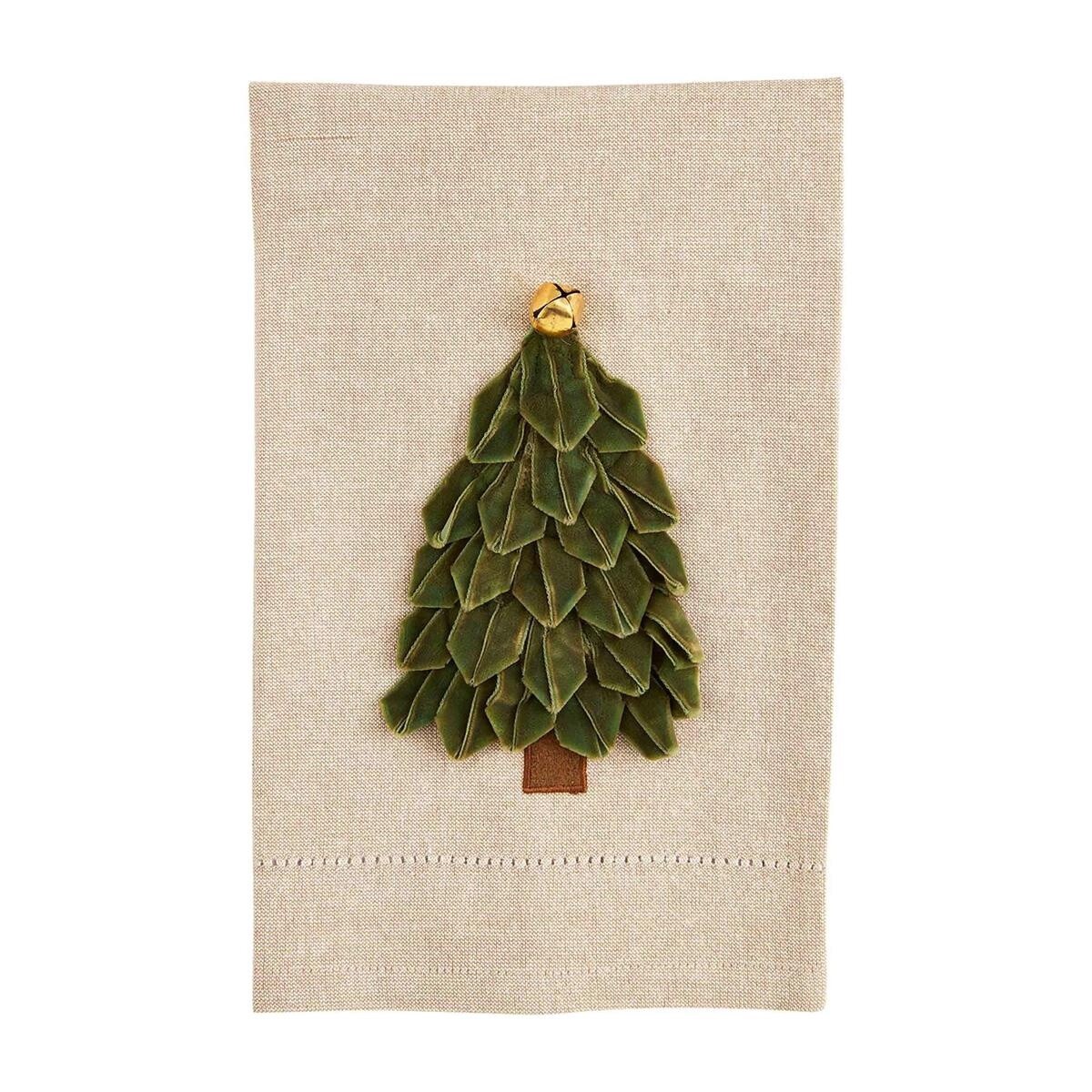 Ribbon Tree Towels, Colour: Light Green