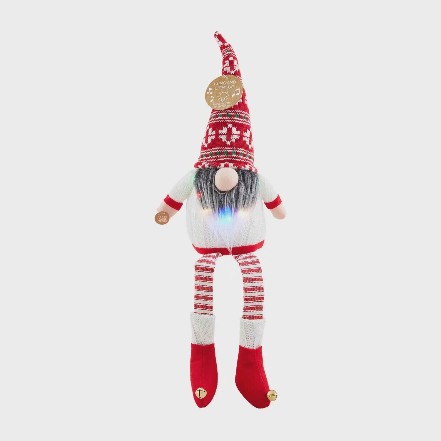 Singing Christmas Gnomes, Description: Necklace