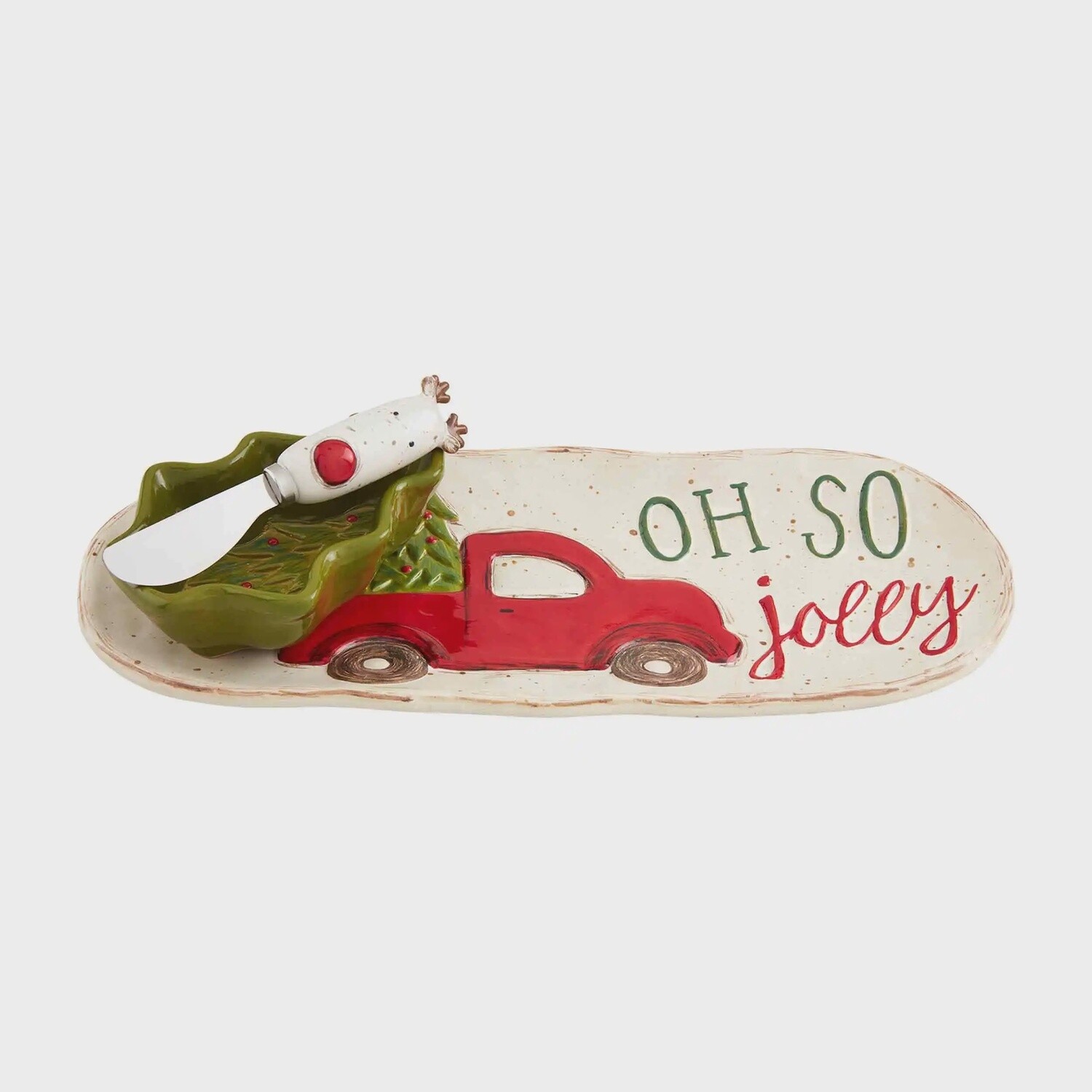 Farm Christmas Dip Tray Set