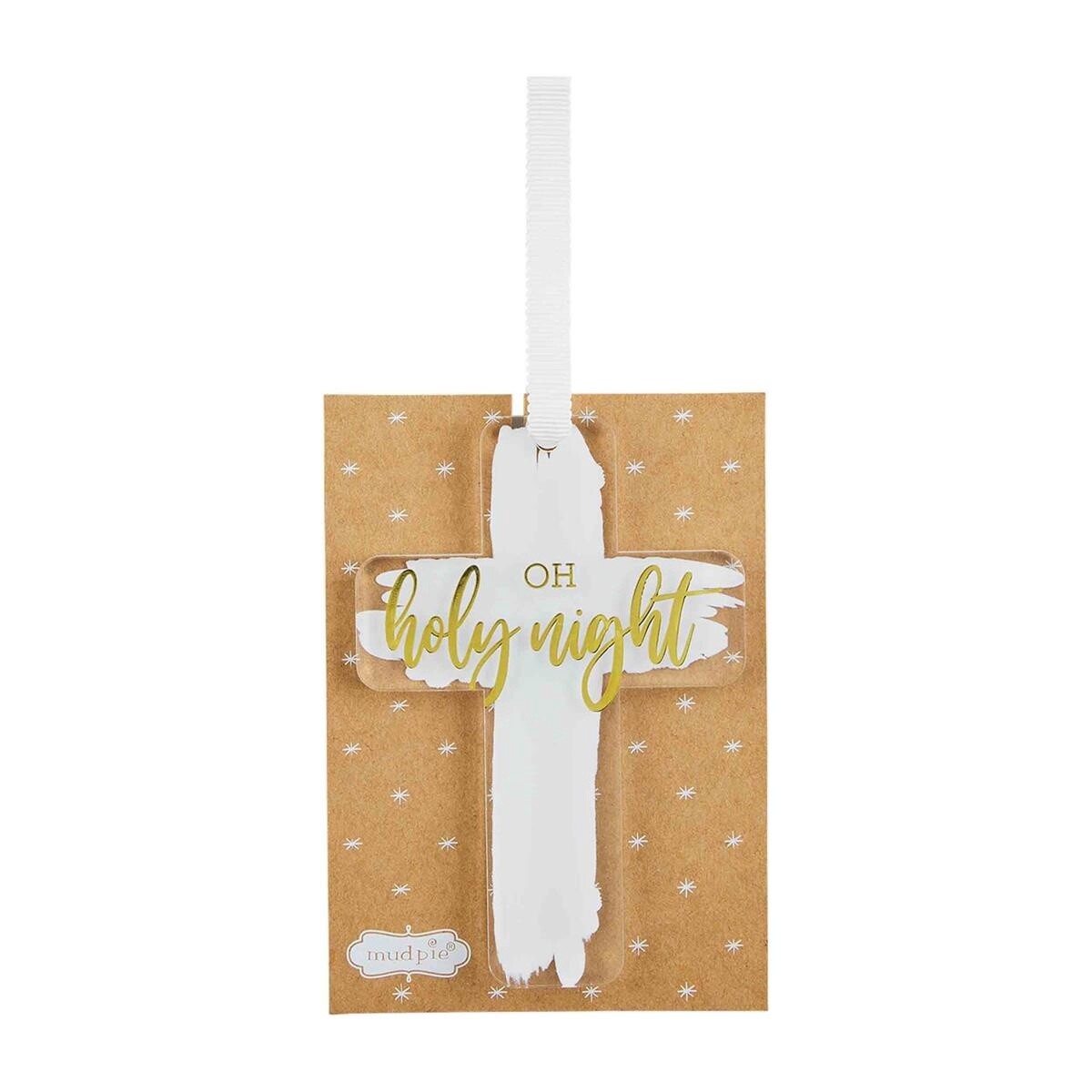 Holy Night Cross Ornament