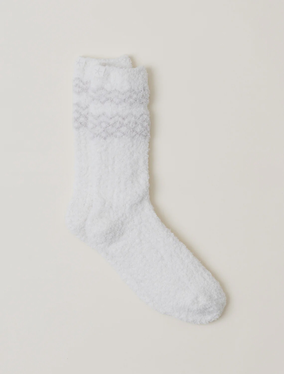 CozyChic® Nordic Socks - Stone/Cream
