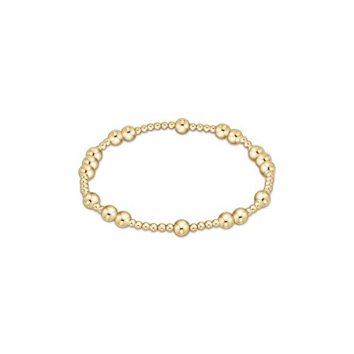Hope Unwritten 5mm Bead Bracelet - Gold