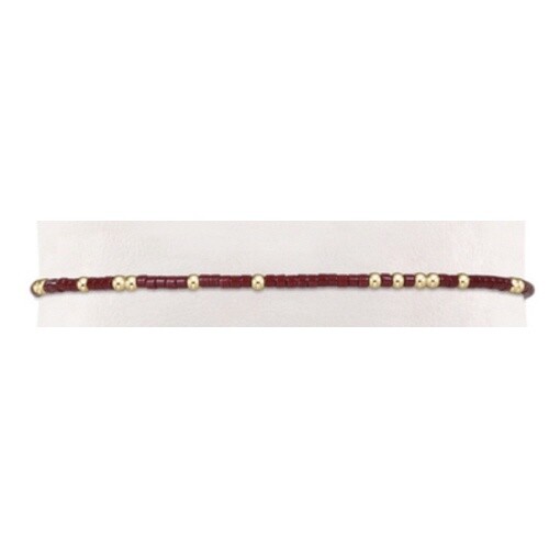 Gameday Hope Unwritten Bracelet - Wine