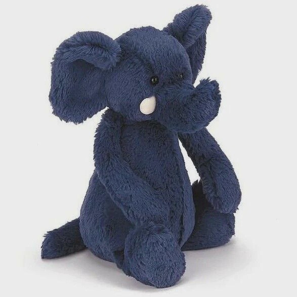 Bashful Blue Elephant - Medium
