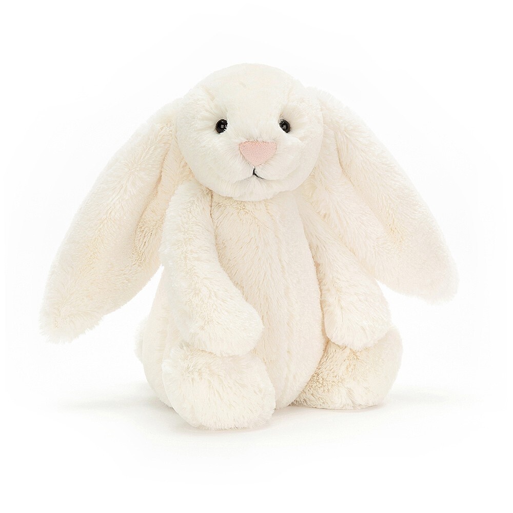 Bashful Cream Bunny, Size: Medium