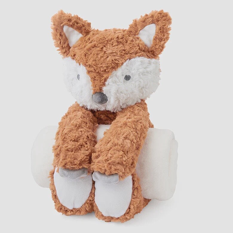 Fox Swirl Bedtime Huggie Plush Toy