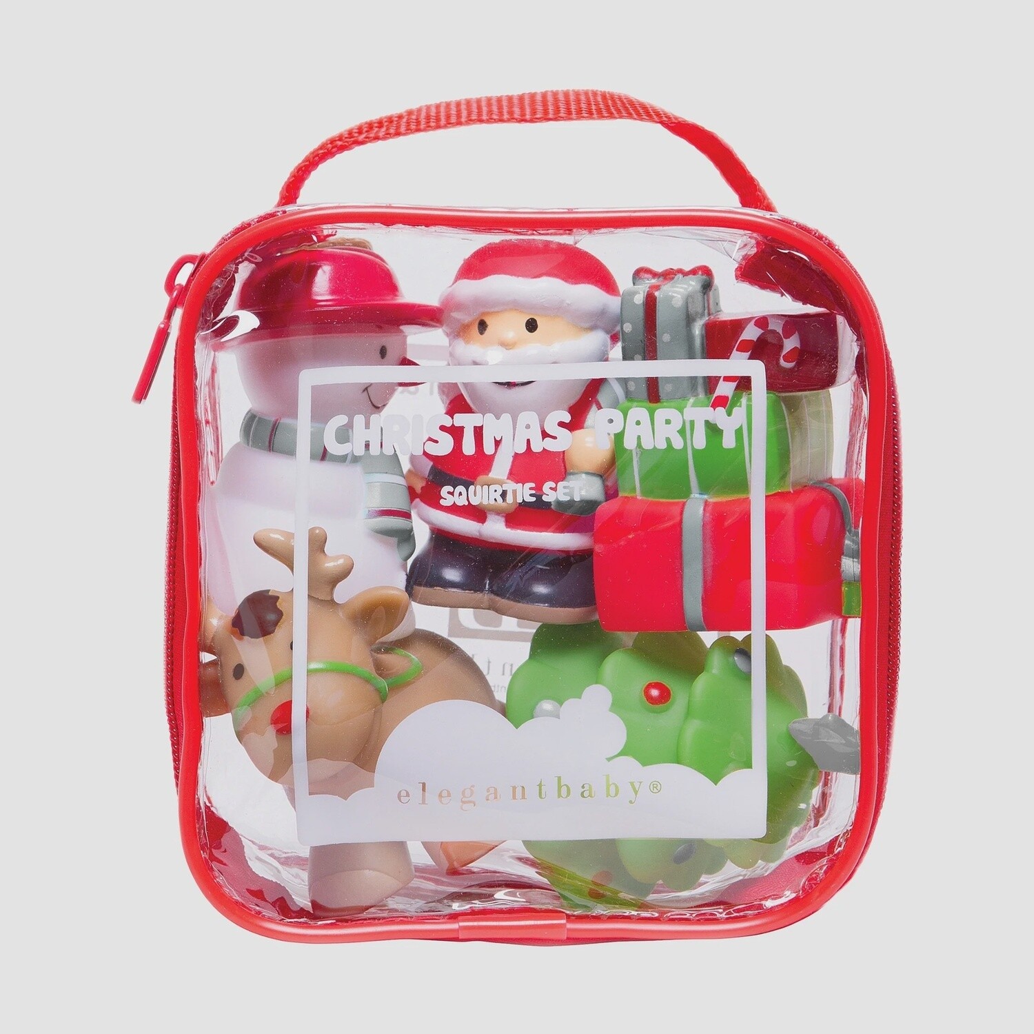Christmas Party Squirtie Baby Bath Toys