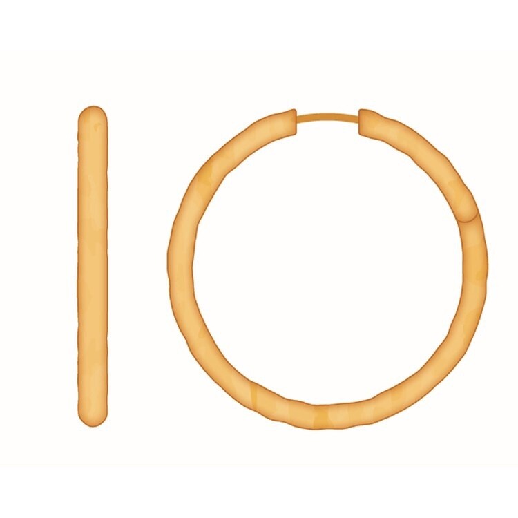 SP Moonglade Hoop Earrings Gold