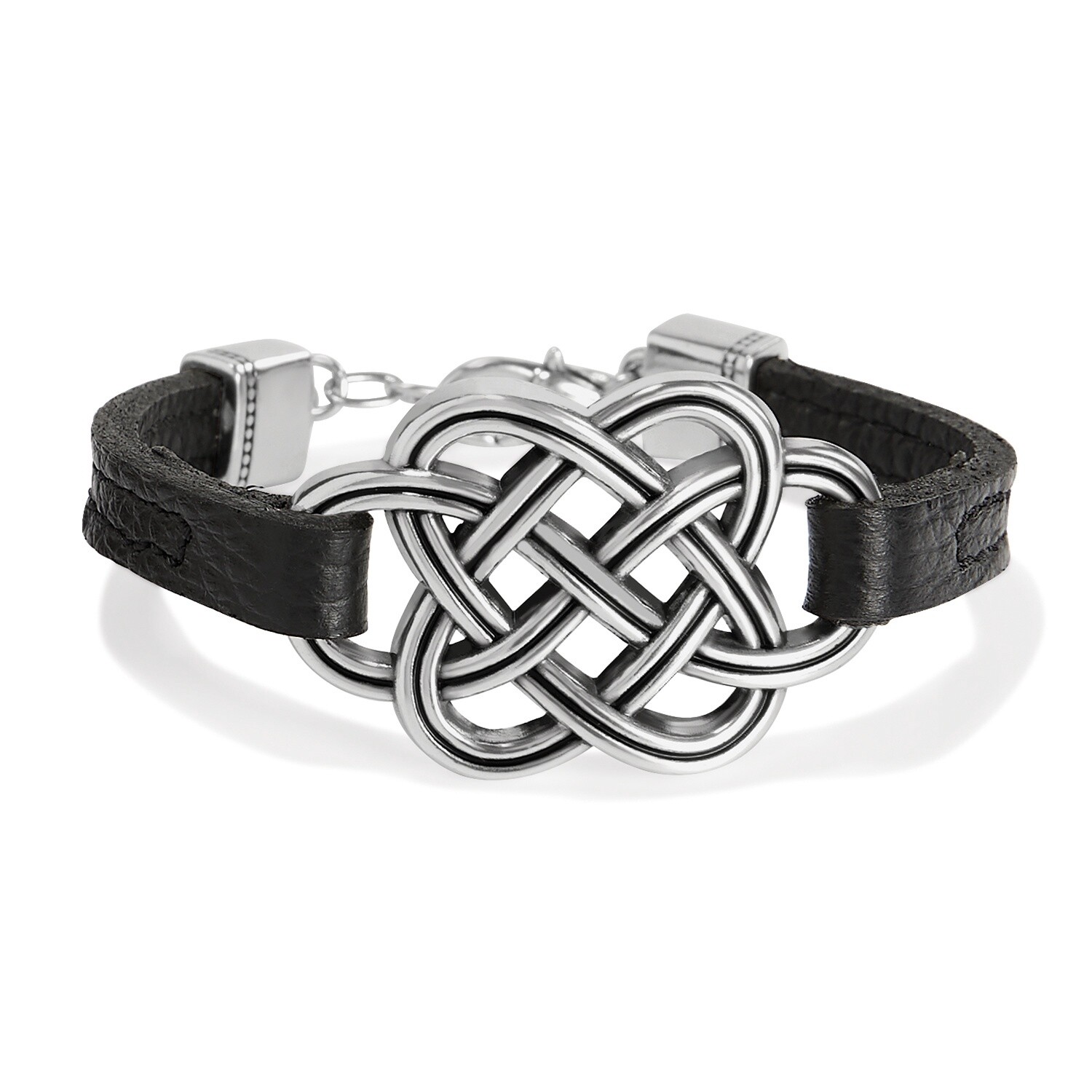 DNR-Interlok Trellis Leather Bracelet