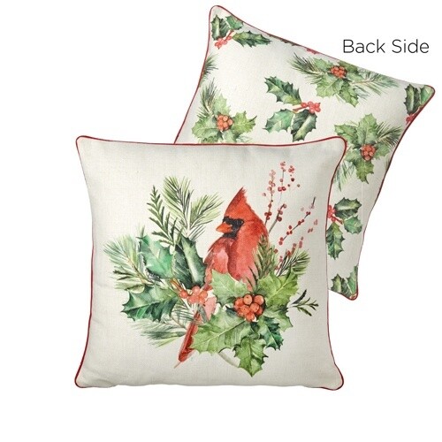 17&quot; Cardinal Pillow